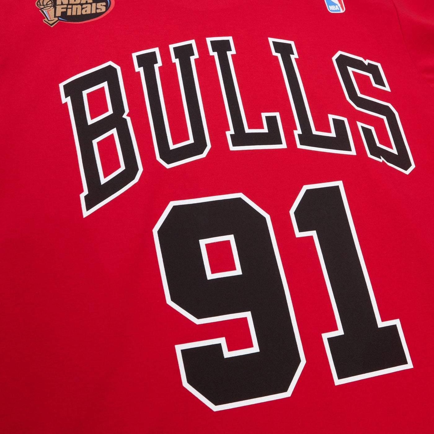 Chicago Bulls Name & Number Tee Dennis Rodman Chicago Bulls