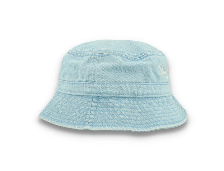 Skinny E Bucket Hat Light Denim - LOKK
