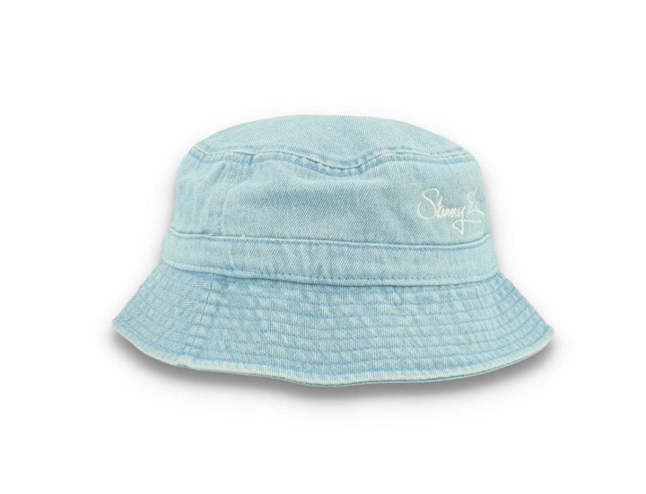 Skinny E Bucket Hat Light Denim - LOKK