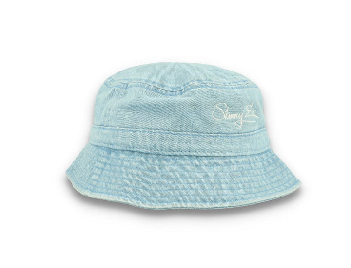 Skinny E Bucket Hat Light Denim - LOKK