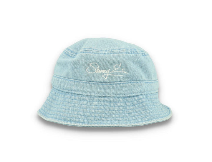 Skinny E Bucket Hat Light Denim - LOKK