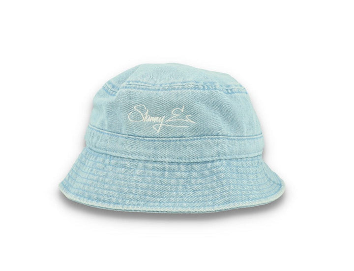 Skinny E Bucket Hat Light Denim - LOKK