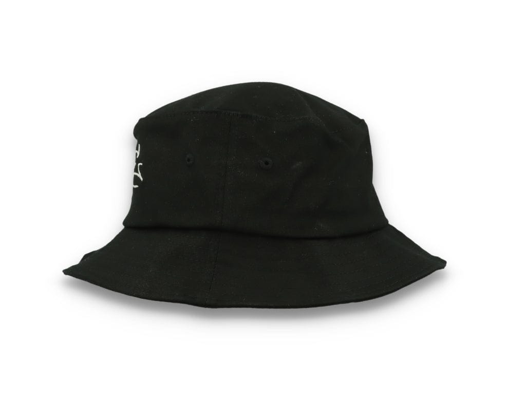 Skinny E Bucket Hat Black/White