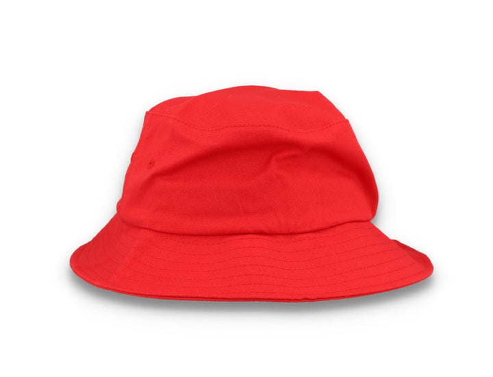 Skinny E Bucket Hat Red/White - LOKK