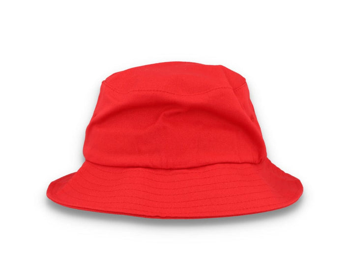 Skinny E Bucket Hat Red/White - LOKK