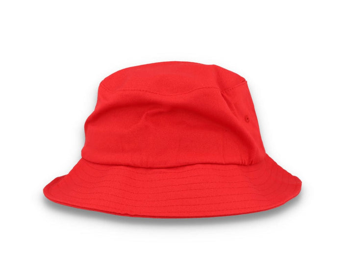 Skinny E Bucket Hat Red/White - LOKK