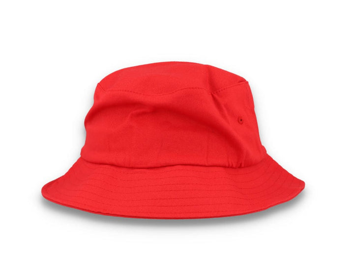 Skinny E Bucket Hat Red/White - LOKK