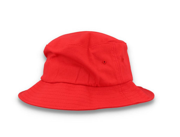 Skinny E Bucket Hat Red/White - LOKK