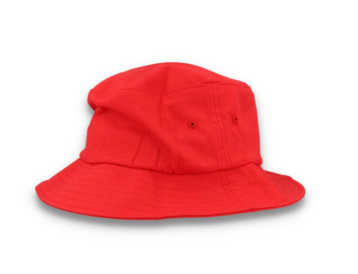 Skinny E Bucket Hat Red/White - LOKK