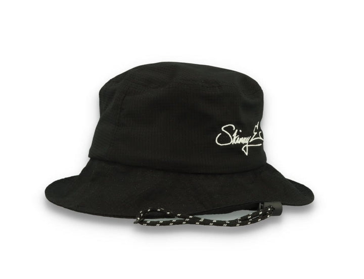 Skinny E Bucket Hat Tech Black - LOKK