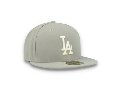 59FIFTY MLB Basic Los Angeles Dodgers  Grey/White