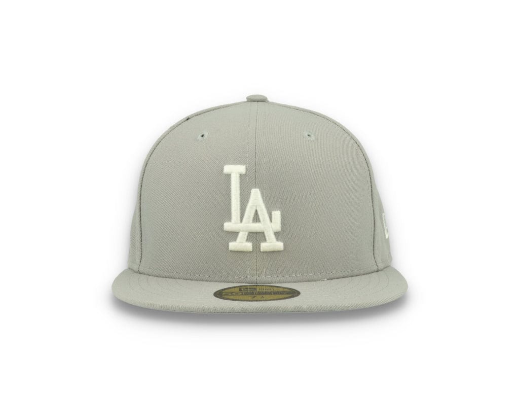 59FIFTY MLB Basic Los Angeles Dodgers  Grey/White