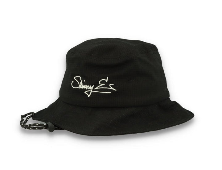 Skinny E Bucket Hat Tech Black - LOKK