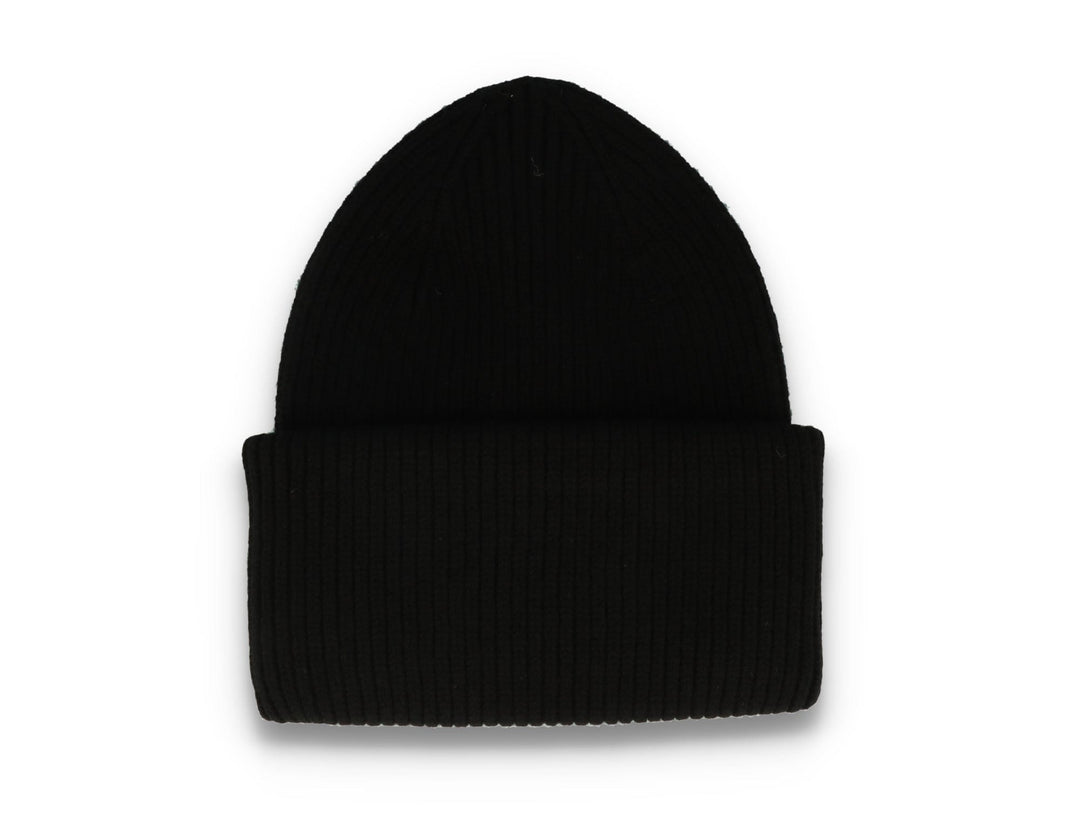 Merino Wool Hat Deep Black - LOKK