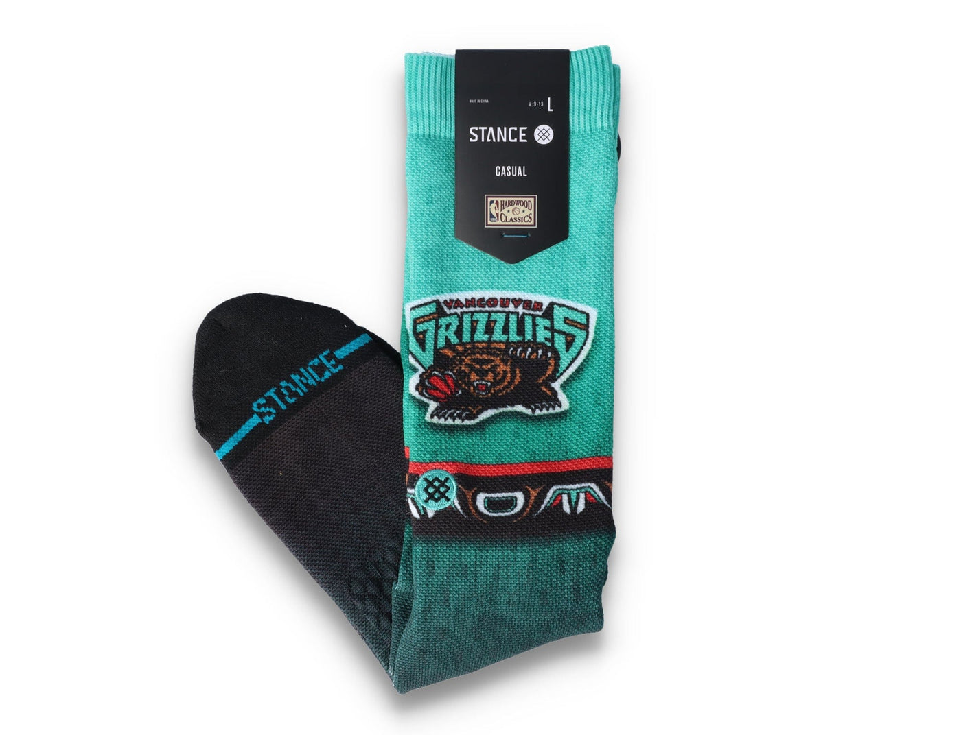 Stance Fader Vancouver Grizzlies Teal