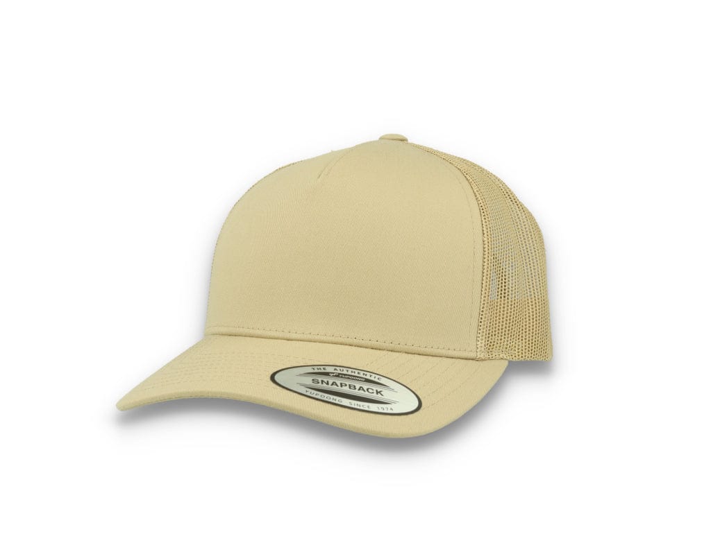 Trucker Cap Khaki 5-Panel Retro Trucker 6506 - LOKK
