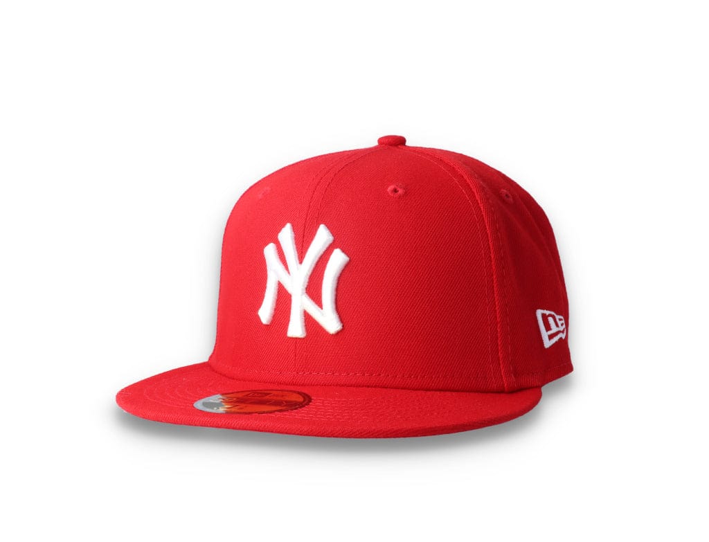 59FIFTY MLB Basic New York Yankees  Scarlet/White - LOKK
