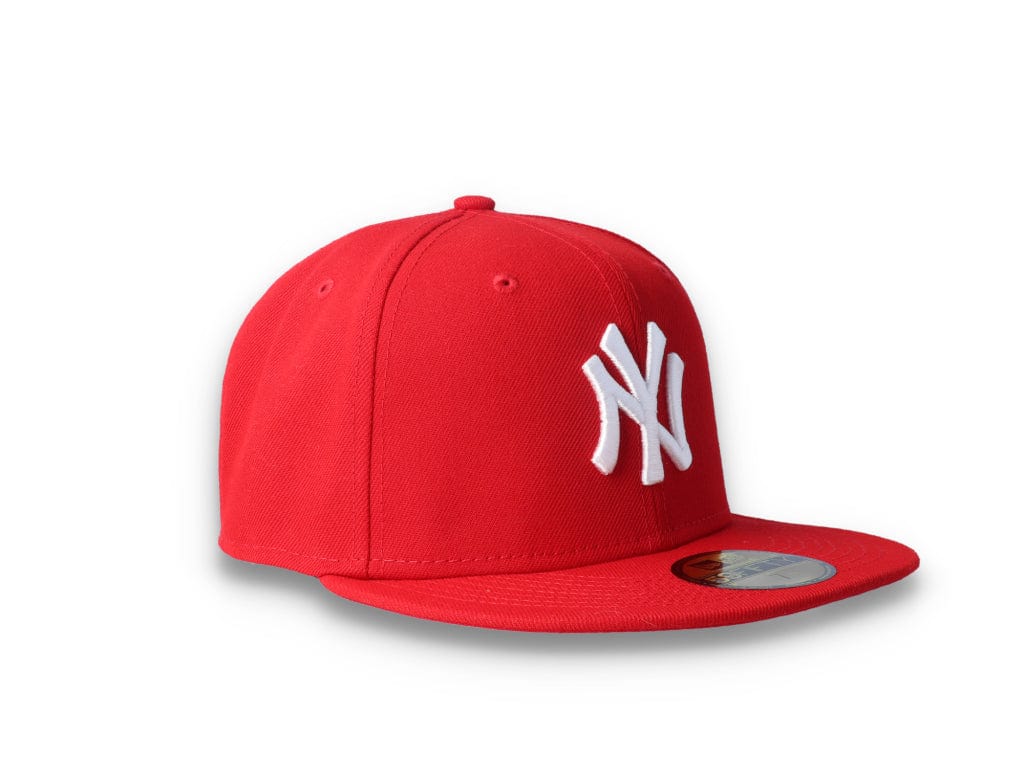 59FIFTY MLB Basic New York Yankees  Scarlet/White