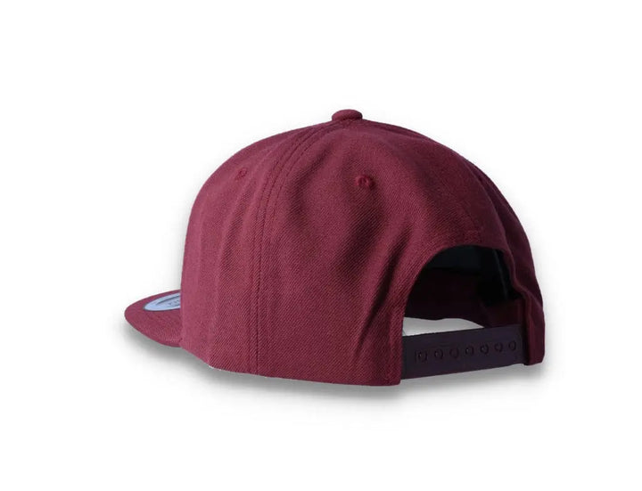 Maroon Snapback Cap - Yupoong 6089M - LOKK