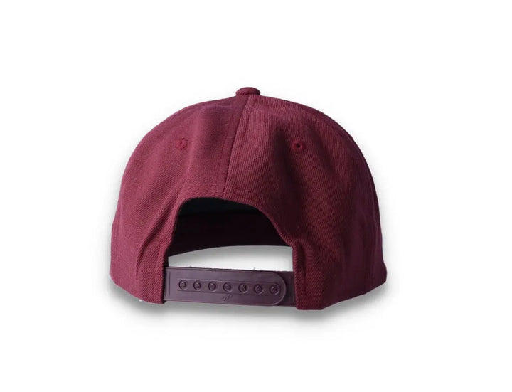 Maroon Snapback Cap - Yupoong 6089M - LOKK