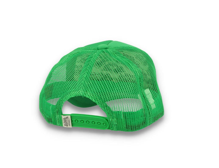 Von Dutch Trucker Cap Tampa Foam Green/Green - LOKK