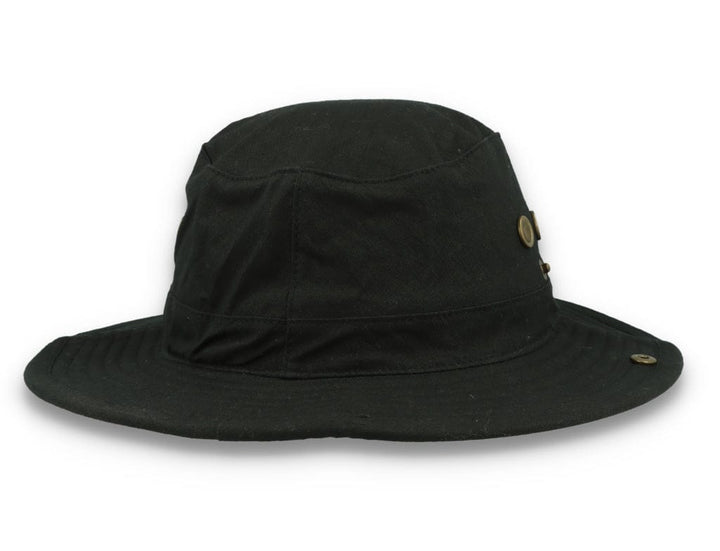 Yupoong Angler Hat 5004AH Black - LOKK