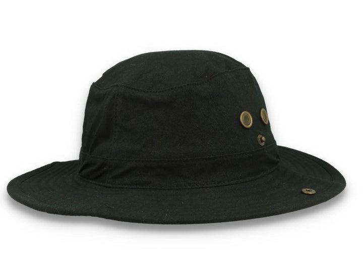 Yupoong Angler Hat 5004AH Black - LOKK