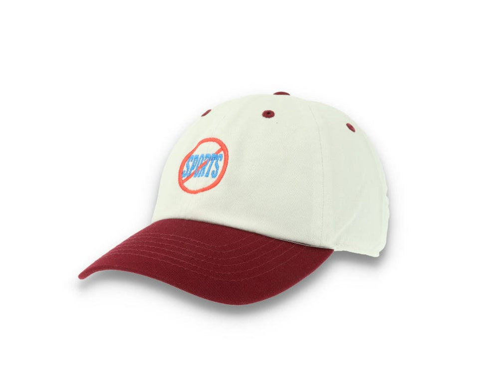 Playdude Sports 6-Panel Hat Cranberry - LOKK