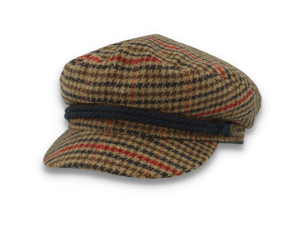 Brixton Fiddler Cap Desert Palm/Navy - LOKK