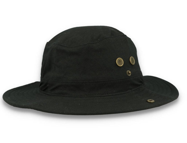 Yupoong Angler Hat 5004AH Black - LOKK