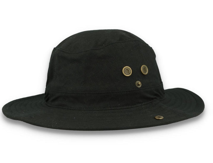 Yupoong Angler Hat 5004AH Black - LOKK