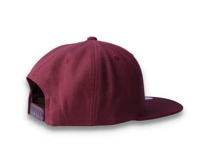 Maroon Snapback Cap - Yupoong 6089M - LOKK