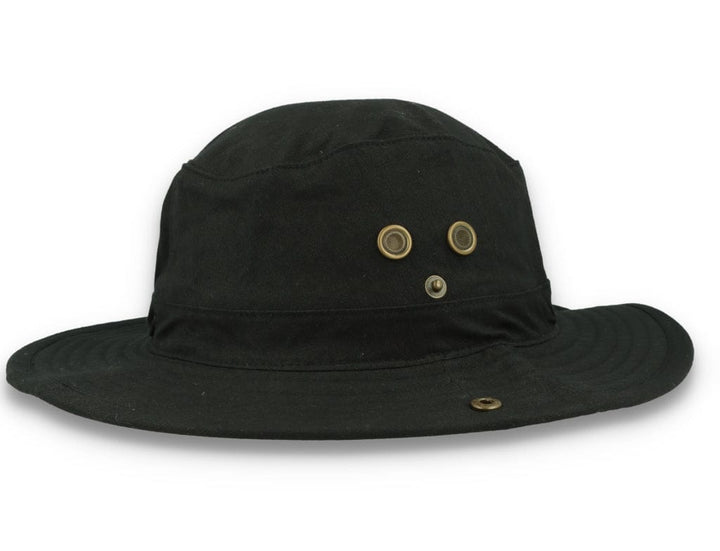 Yupoong Angler Hat 5004AH Black - LOKK