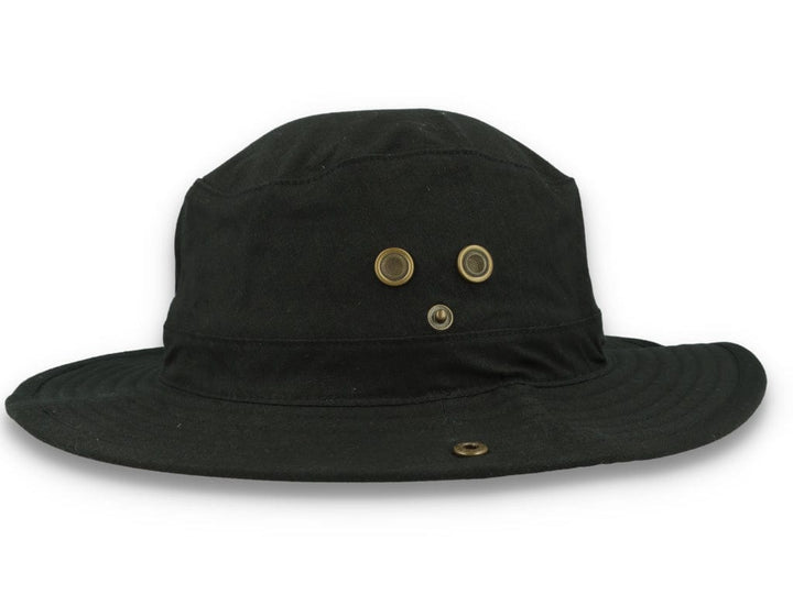 Yupoong Angler Hat 5004AH Black - LOKK