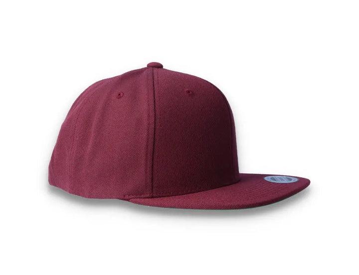 Maroon Snapback Cap - Yupoong 6089M - LOKK