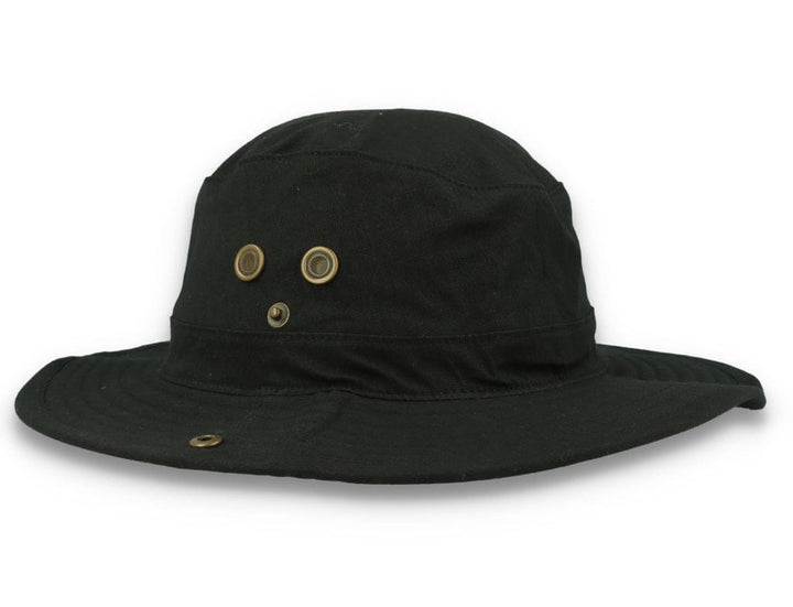 Yupoong Angler Hat 5004AH Black - LOKK