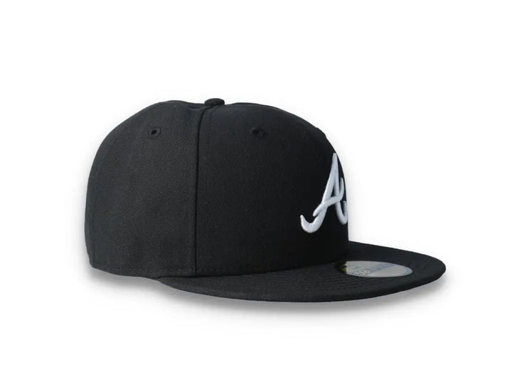 59FIFTY MLB Basic Atlanta Braves Black/White - LOKK
