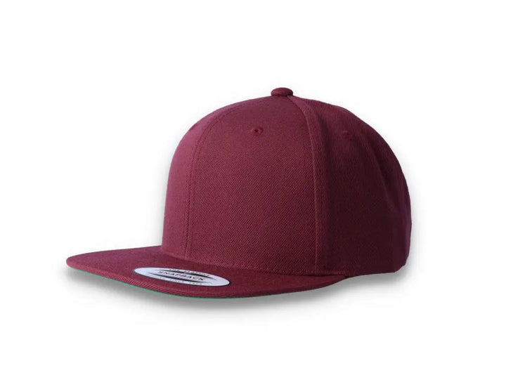 Maroon Snapback Cap - Yupoong 6089M - LOKK