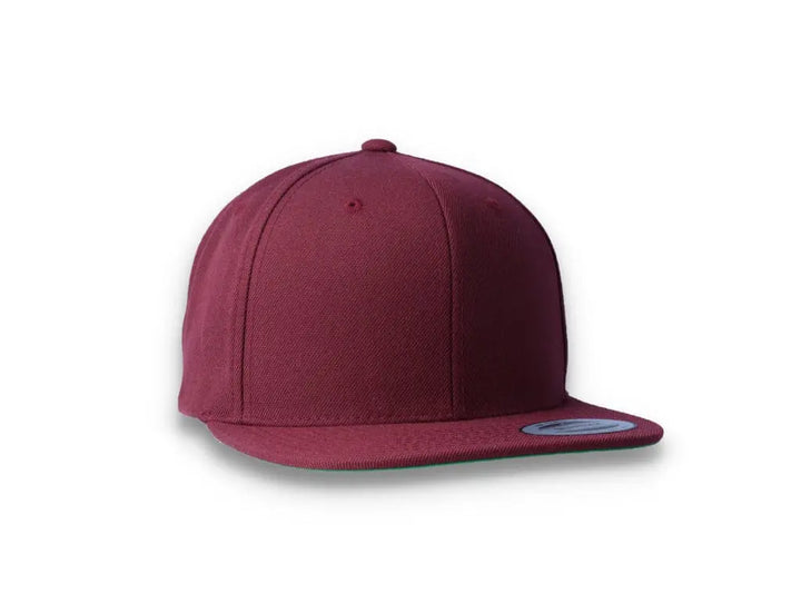 Maroon Snapback Cap - Yupoong 6089M - LOKK