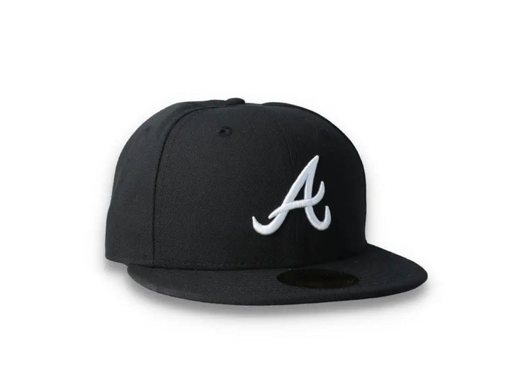 59FIFTY MLB Basic Atlanta Braves Black/White - LOKK