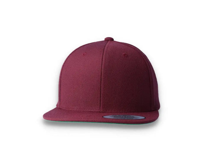 Maroon Snapback Cap - Yupoong 6089M - LOKK