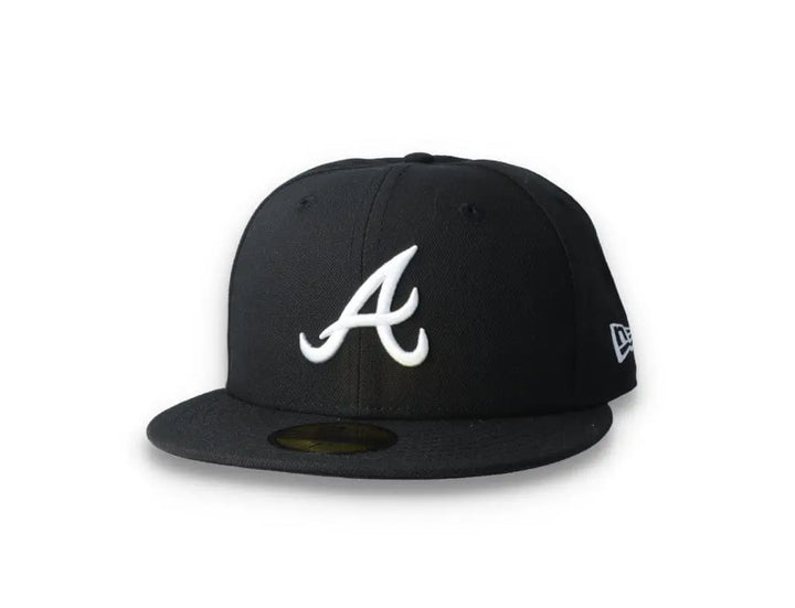 59FIFTY MLB Basic Atlanta Braves Black/White - LOKK