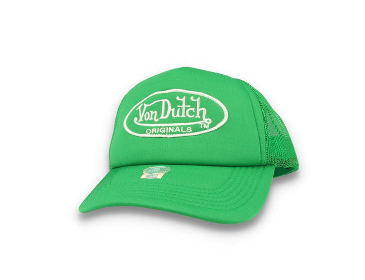 Von Dutch Trucker Cap Tampa Foam Green/Green - LOKK