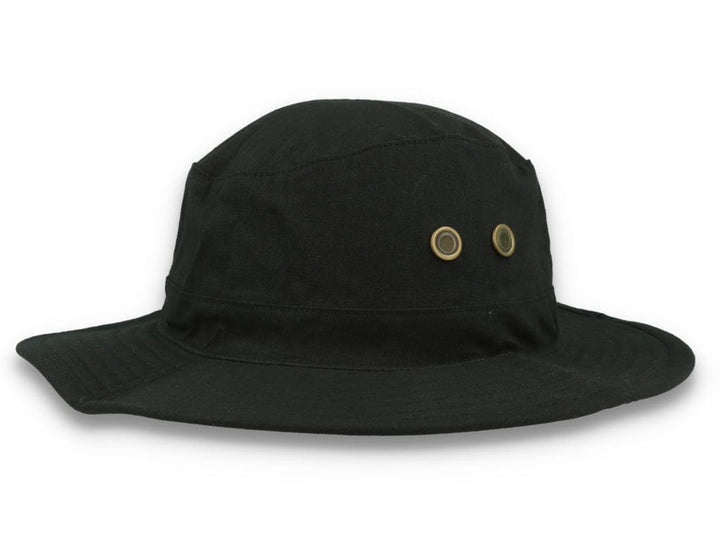 Yupoong Angler Hat 5004AH Black - LOKK