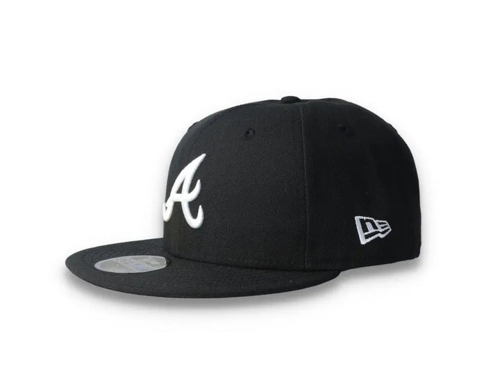 59FIFTY MLB Basic Atlanta Braves Black/White - LOKK