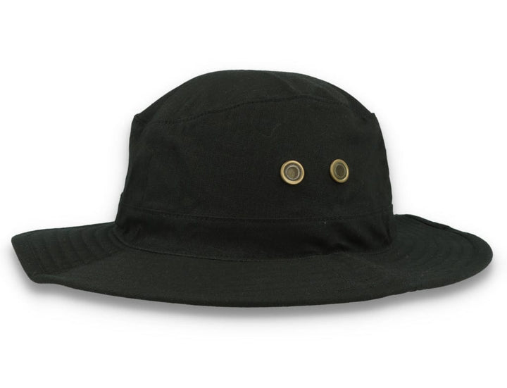 Yupoong Angler Hat 5004AH Black - LOKK