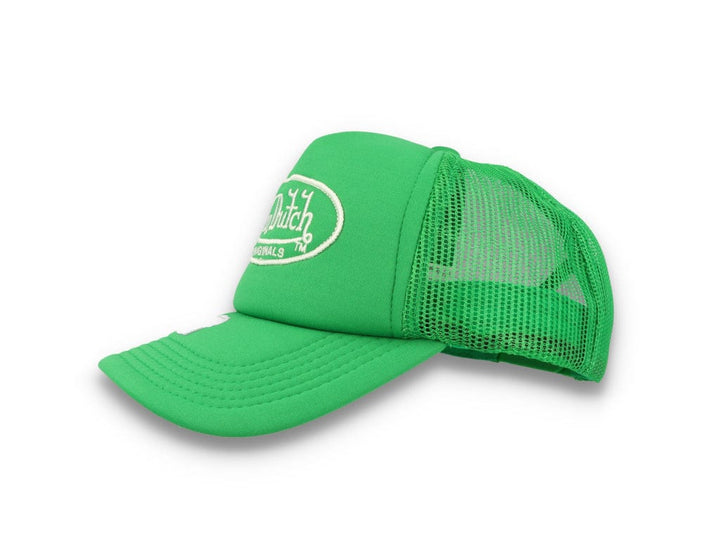 Von Dutch Trucker Cap Tampa Foam Green/Green - LOKK
