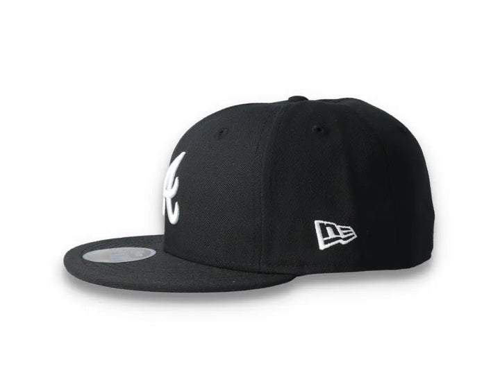 59FIFTY MLB Basic Atlanta Braves Black/White - LOKK