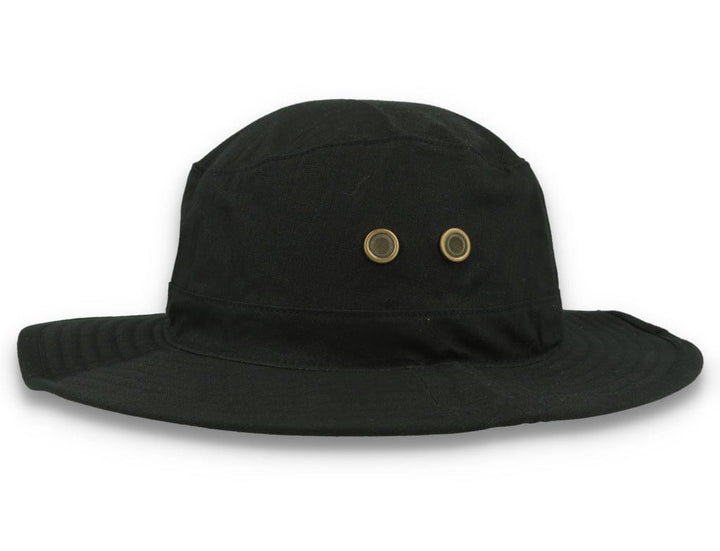 Yupoong Angler Hat 5004AH Black - LOKK