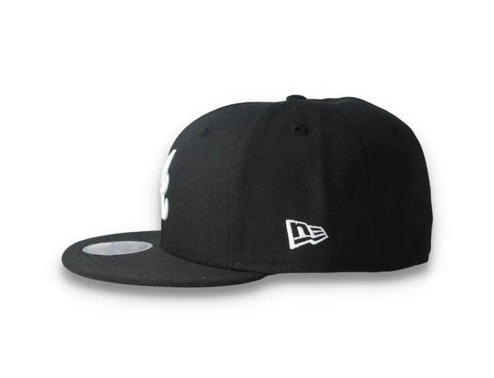 59FIFTY MLB Basic Atlanta Braves Black/White - LOKK
